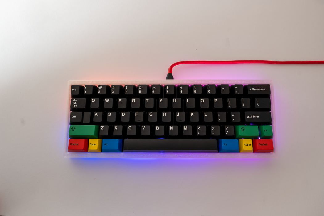 PLAneko60 O-Ring/Gummy Mount 60% Keyboard Kit