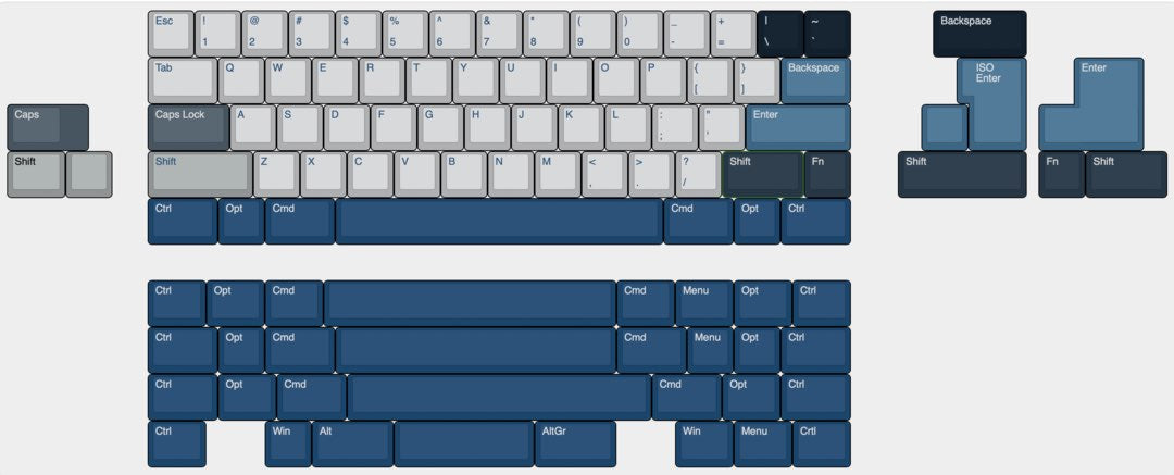 Paladin64 60% ALPS PCB
