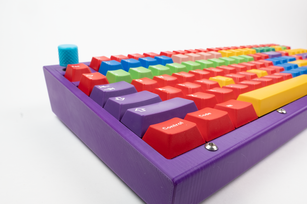 3D-Printed Boston 120% Hotswap Keyboard Kit