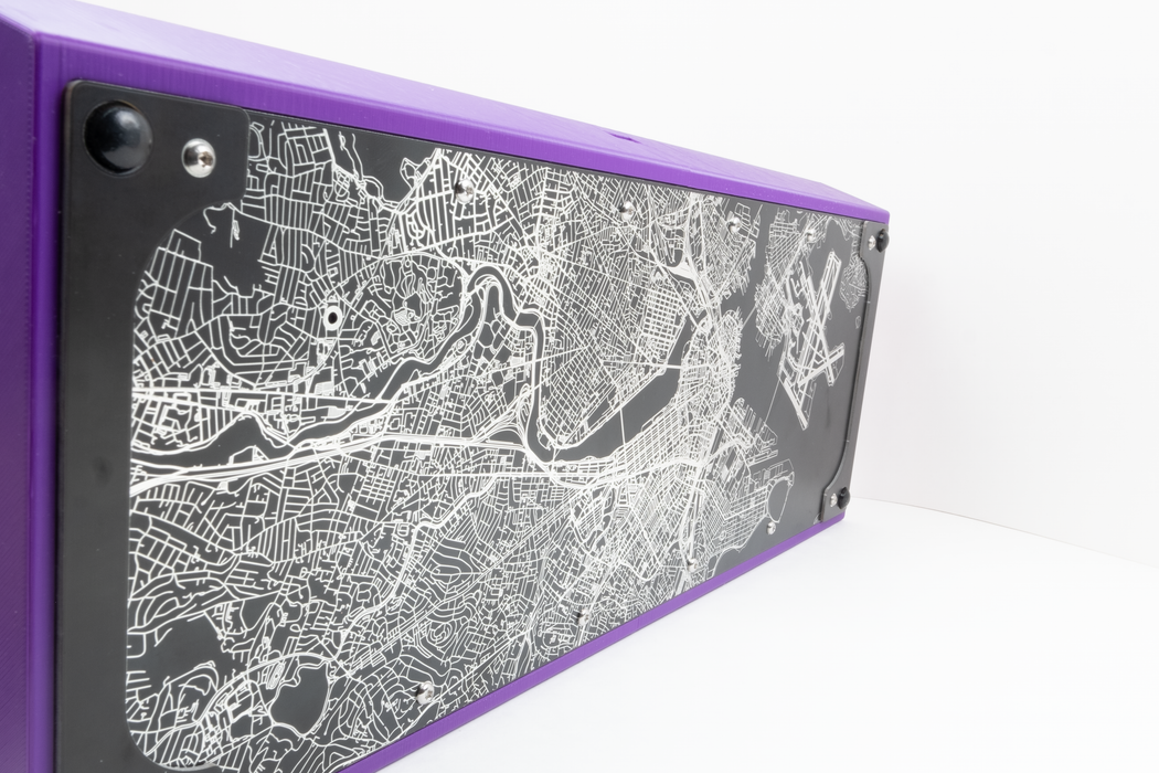 3D-Printed Boston 120% Hotswap Keyboard Kit