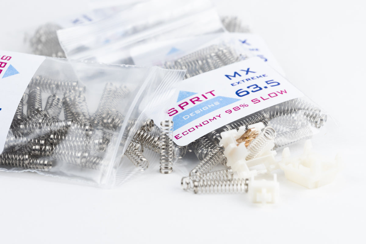 Sprit Designs Spring 6セット 100pcs. SPRiT MX Multistage Springs — RNDKBD