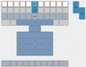 Detour Ortho Layout KLE