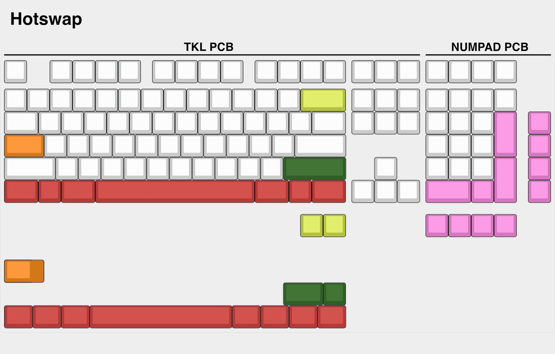 Touchstone Keyboard Kit Extra Parts