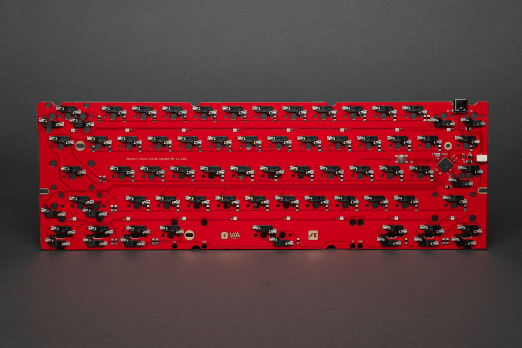 PCBs & Mill-Max Sockets — RNDKBD
