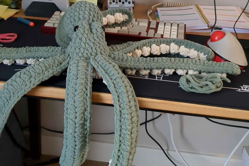 Crochet Octopus Plushie