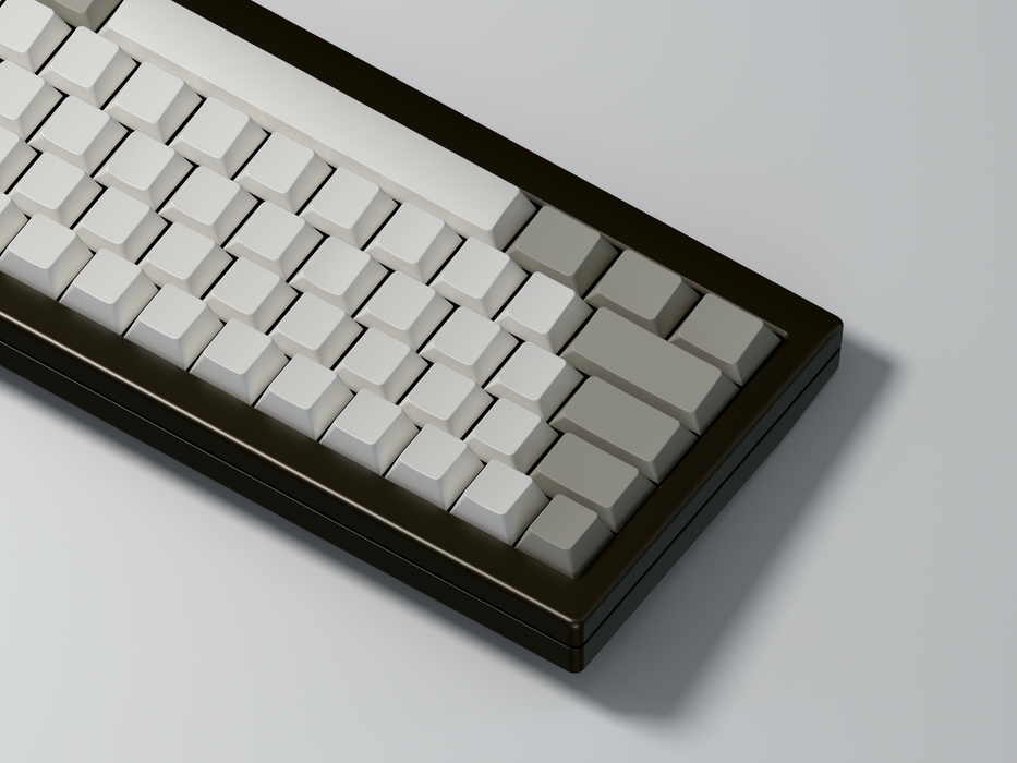 GMK CYL Blanks keycap set — Petrichor keyboard render