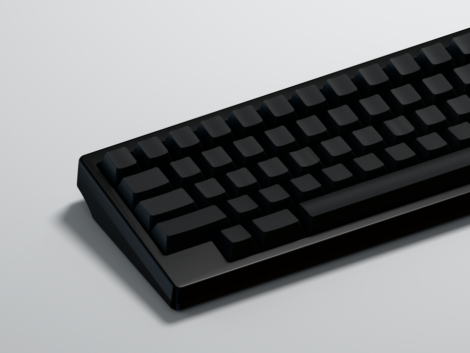 GMK CYL Blanks keycap set — Vero keyboard render, second view