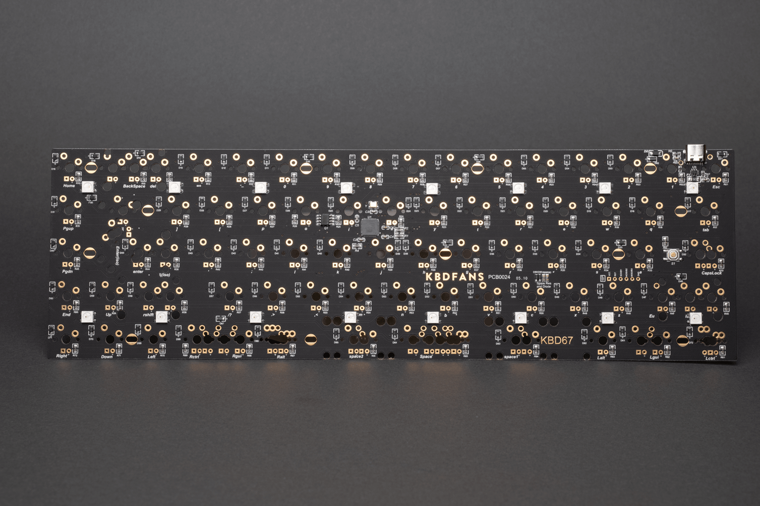 60%/65%/75% Solder PCBs — RNDKBD