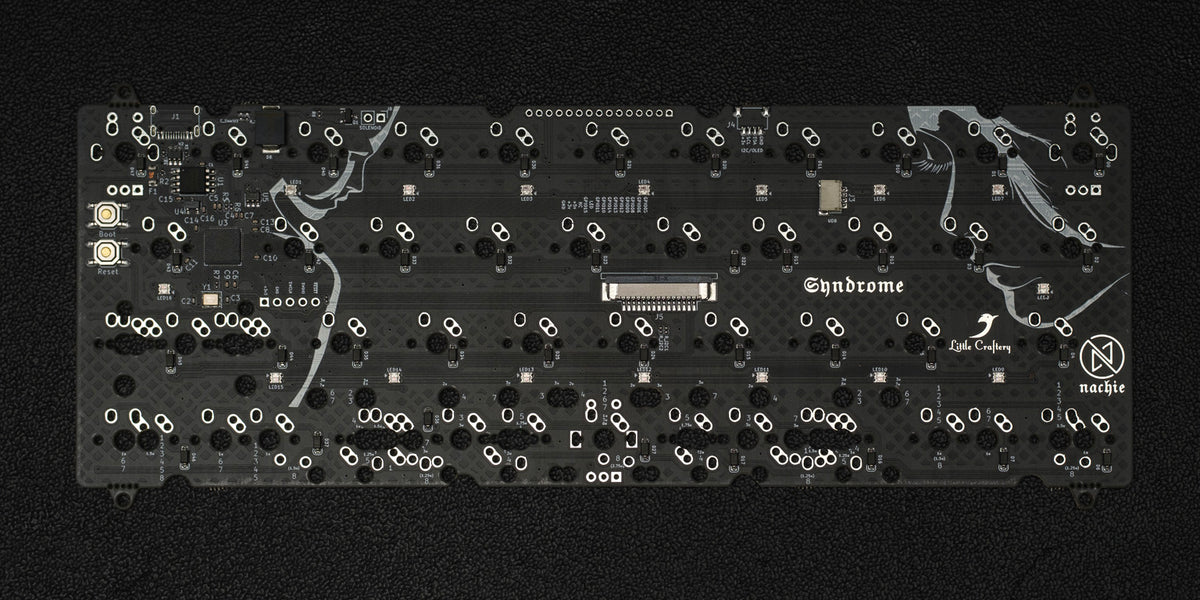Detour/Syndrome PCBs, Plates and Parts — RNDKBD