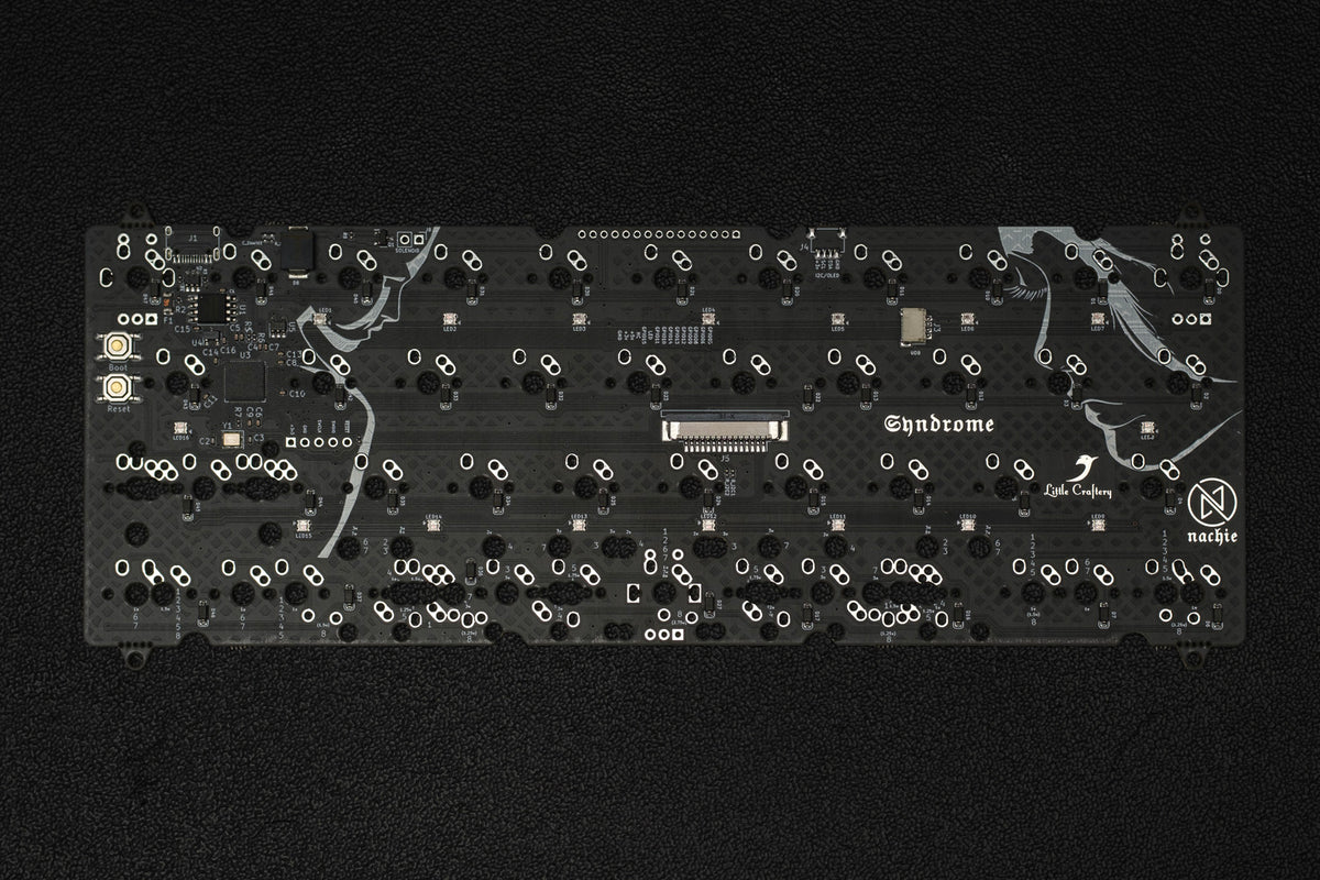 Pcb Rear Detour/Syndrome PCBs, Plates, Parts, and Mill-Max Service — RNDKBD