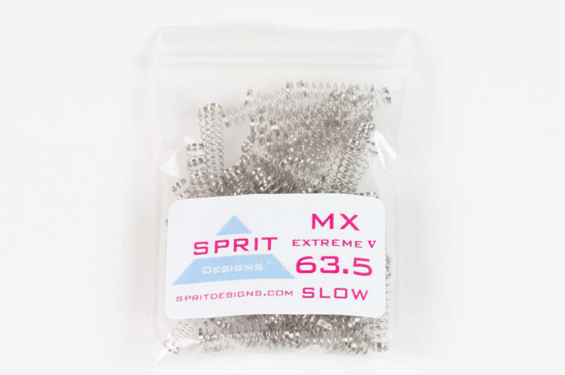 SPRiT MX Slow Extreme V Springs — RNDKBD