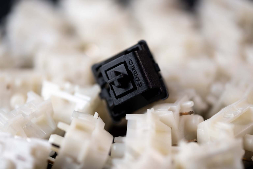 rndkbd broken in ultraglide cherry mx black switch mechanically actuated